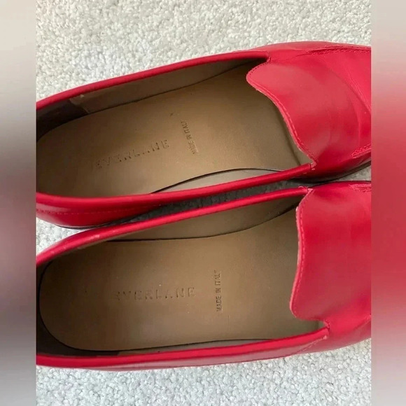 Everlane modern day  loafer in red leather - Picture 10 of 10